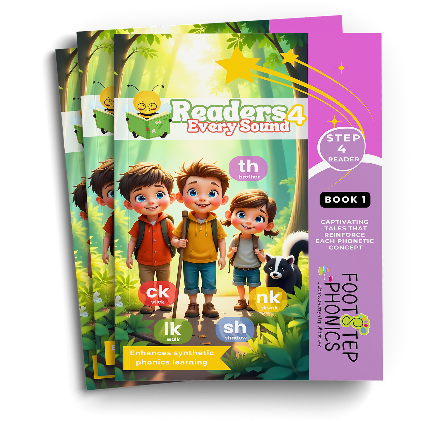 "Readers for Every Sound" Step 4 Reader, Book 1