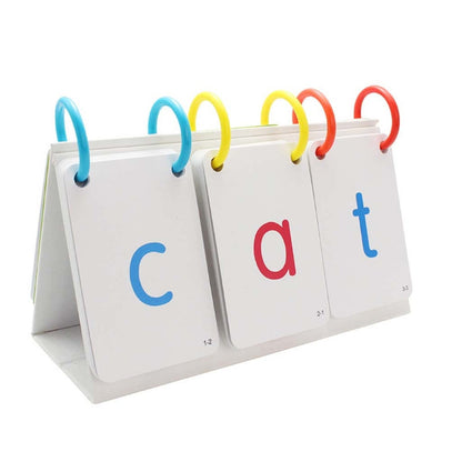 English Phonics Cards Phonics Textbook Elementary School English Enlightenment Desk Calendar Turning Card Teaching Aids
