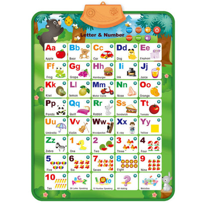 Home Fashion Early Education Electronic Wall Chart