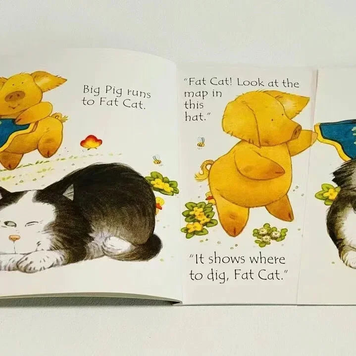 12-Book Usborne Phonics Readers Set: English Picture Books for Kids