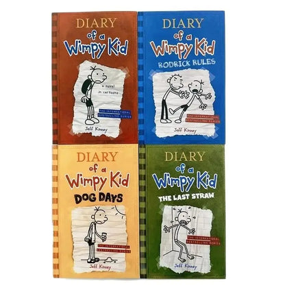 Random 1Pc Diary of A Wimpy Kid English Comic Book Educational English Picture Book Kids Children Reading Story Books