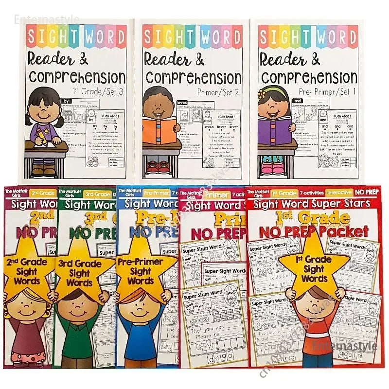 Sight Word Mastery: Pre-Primer to 3rd Grade Phonics Practice Book