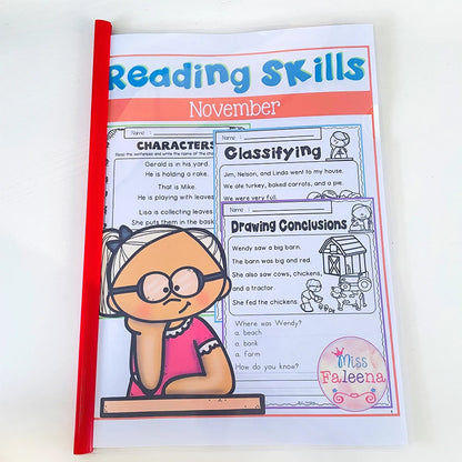 English Reading Practice for Kids: 10-Book Workbook Set