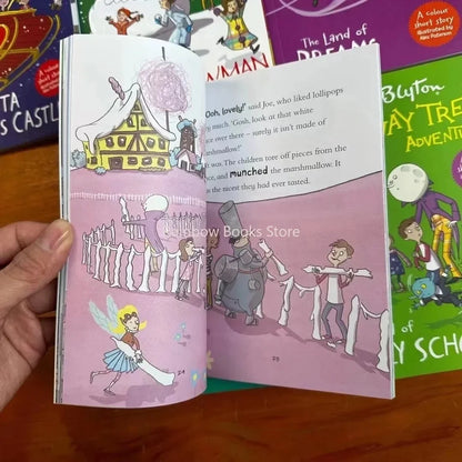 Enid Blyton A Faraway Tree Adventure Children's English Story Novel Fiction Kids Education Reading Gift Comic Picture 10Books