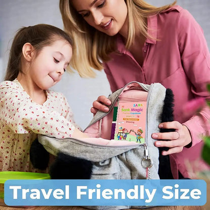 Free Shipping SANK Copybooks Pen Magic Copy Book Free Wiping Children's Kids Writing Sticker Practice Copybook For Calligraphy