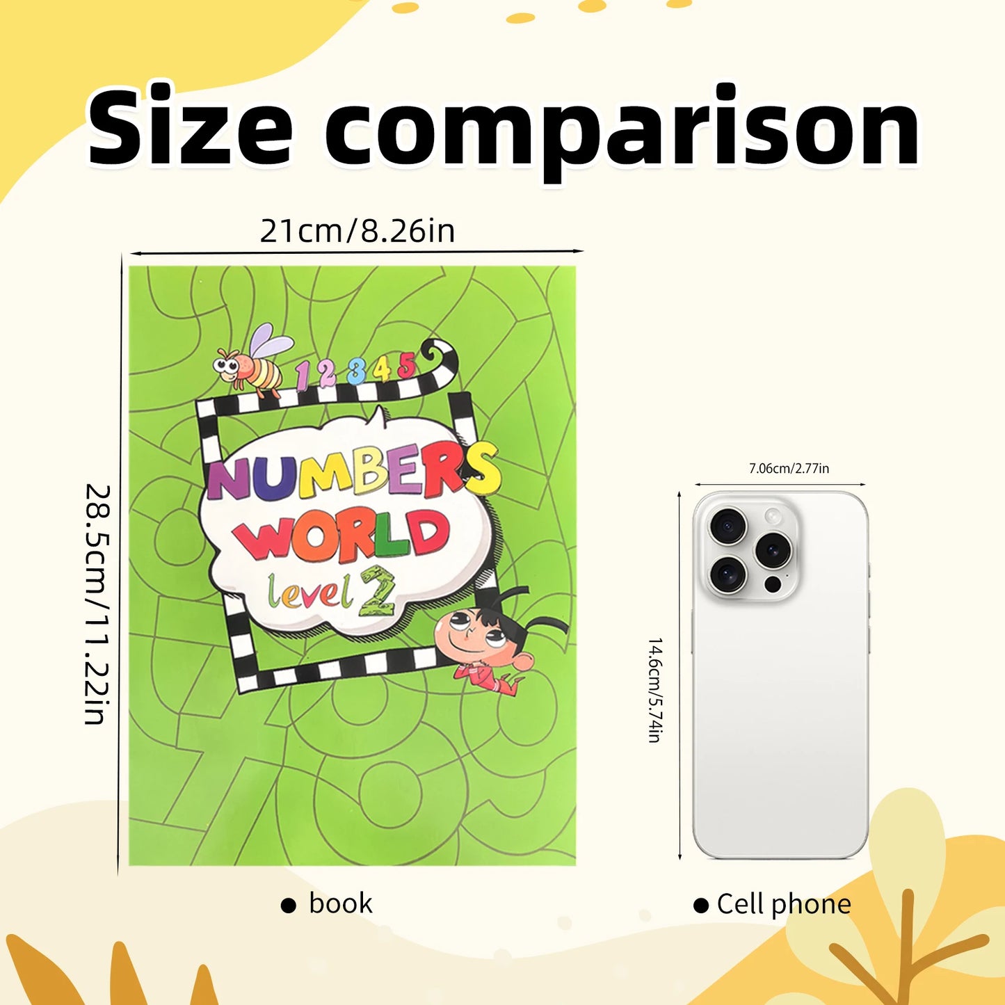 English Children's Exercise Book: Early Learning, Alphanumeric Tracing, Addition, Word Learning, Ages 4-6