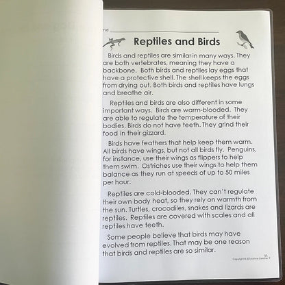 Guided Reading Comprehension Workbooks C-P: English Practice for Kids