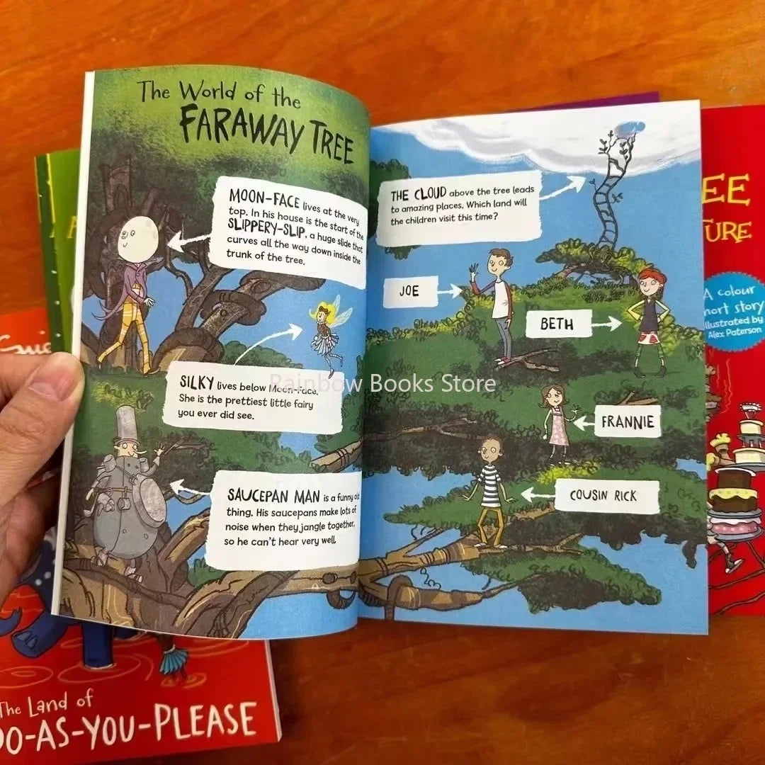 Enid Blyton A Faraway Tree Adventure Children's English Story Novel Fiction Kids Education Reading Gift Comic Picture 10Books