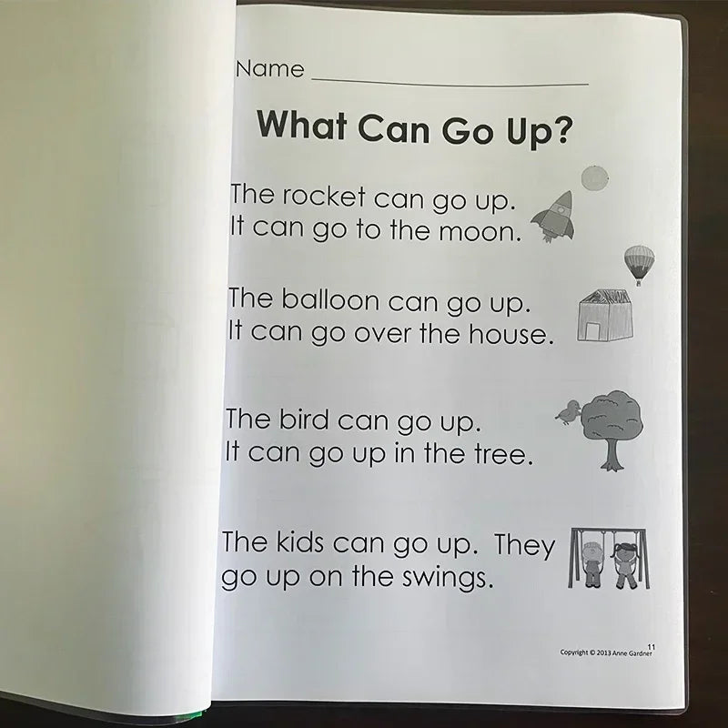 Guided Reading Comprehension Workbooks C-P: English Practice for Kids