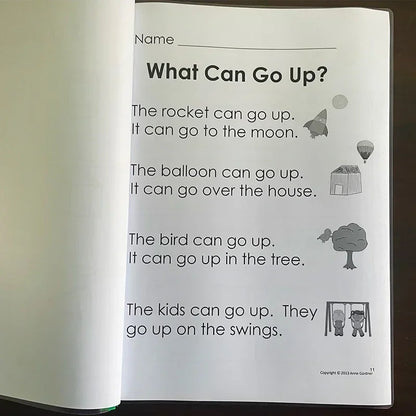 Guided Reading Comprehension Workbooks C-P: English Practice for Kids