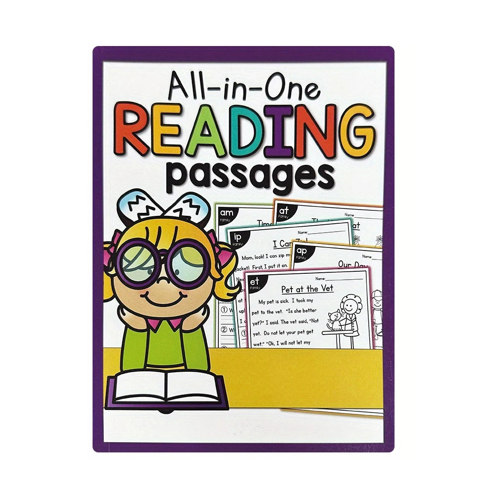 Reading Passages Workbook Comprehension Inferences & Drawing Conclusions Learn to Read for Primary School Teacher Teaching Aids