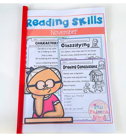 English Reading Practice for Kids: 10-Book Workbook Set