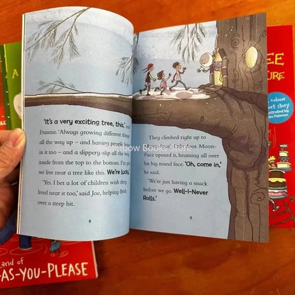 Enid Blyton A Faraway Tree Adventure Children's English Story Novel Fiction Kids Education Reading Gift Comic Picture 10Books