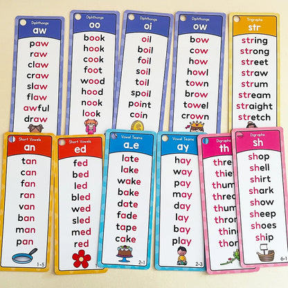 Phonics Learning Made Easy: Montessori English Vocabulary Cards