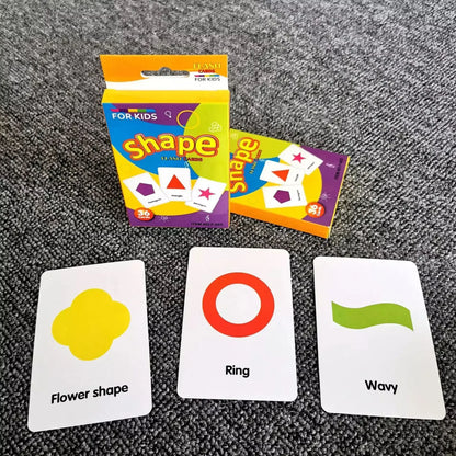 Montessori English Phonics Learning Cards Kindergarten Educational Toys for Children Teacher Teaching Aid Flashcards