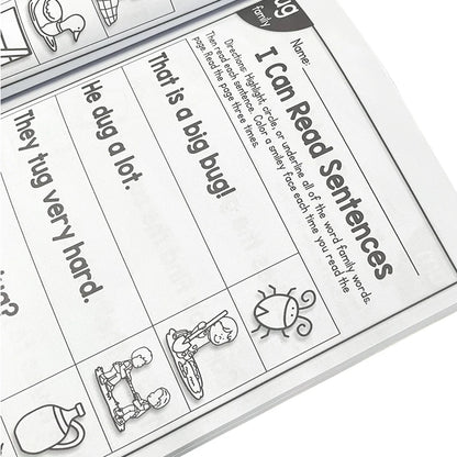 113 P English Phonics sentence Practice Book I Can Read Exercise Book for kid children learning English Educational toy Kid Game