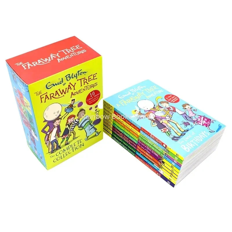 Enid Blyton A Faraway Tree Adventure Children's English Story Novel Fiction Kids Education Reading Gift Comic Picture 10Books