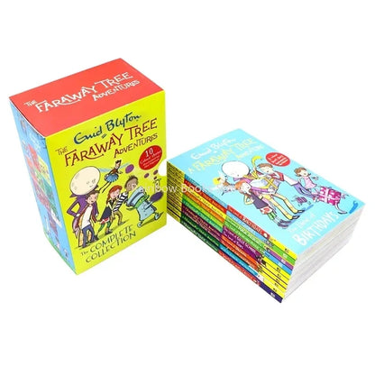 Enid Blyton A Faraway Tree Adventure Children's English Story Novel Fiction Kids Education Reading Gift Comic Picture 10Books