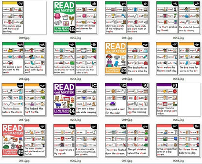 Montessori English Phonics Learning Cards Kindergarten Educational Toys for Children Teacher Teaching Aid Flashcards