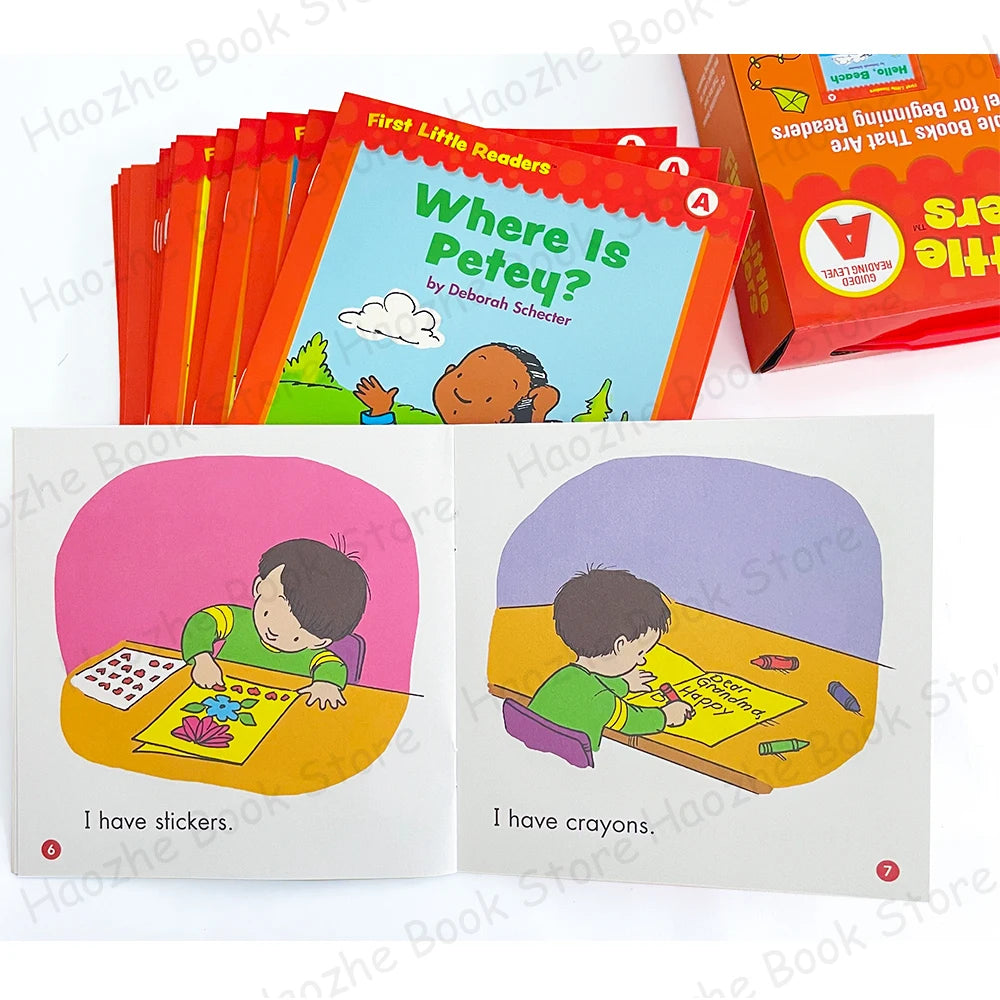 Level A First Little Readers Booklets Parent Pack Guided Reading Irresistible Books Kids Learning English Book Montessori