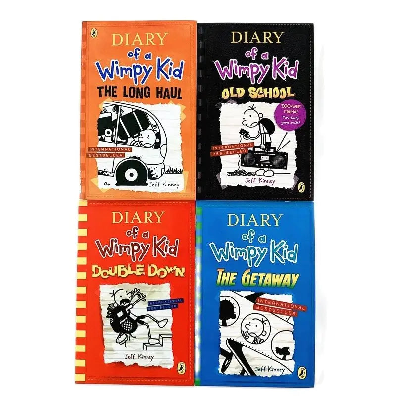 Random 1Pc Diary of A Wimpy Kid English Comic Book Educational English Picture Book Kids Children Reading Story Books