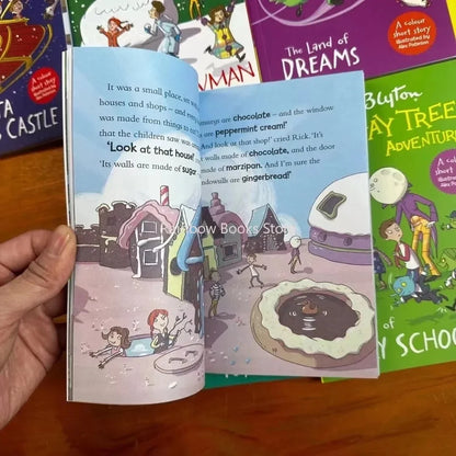 Enid Blyton A Faraway Tree Adventure Children's English Story Novel Fiction Kids Education Reading Gift Comic Picture 10Books