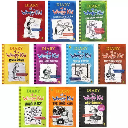 Random 1Pc Diary of A Wimpy Kid English Comic Book Educational English Picture Book Kids Children Reading Story Books