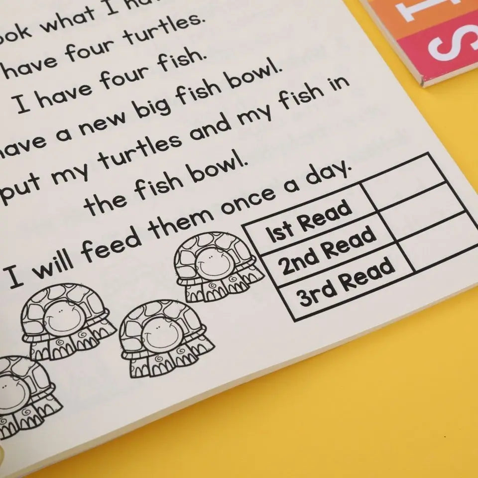 3-Book Sight Word Comprehension Bundle: English Reading Training