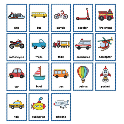 Montessori Kids English Words Learning Flashcards Early Educational Cards Classroom Supplies Kindergarten Teacher Teaching Aids