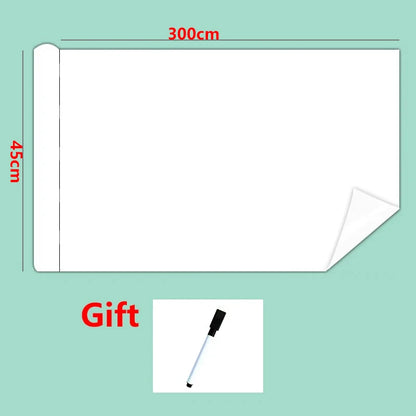 DIY Roll Paper Graffiti Scroll Whiteboard Wall Sticker Painting Drawing Early Educational Toys  No Damage to Wall Easy to Clean