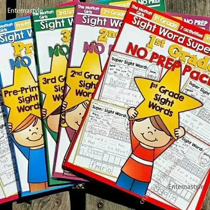 Sight Word Mastery: Pre-Primer to 3rd Grade Phonics Practice Book