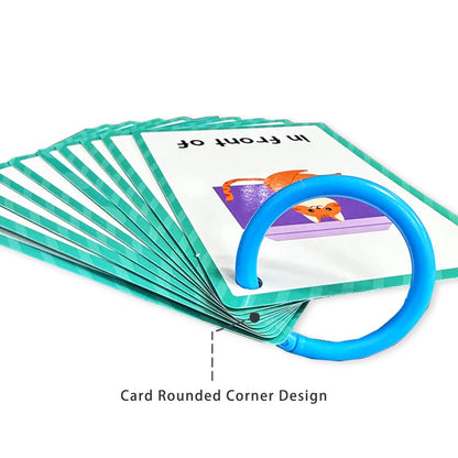 Montessori Kids English Words Learning Flashcards Early Educational Cards Classroom Supplies Kindergarten Teacher Teaching Aids