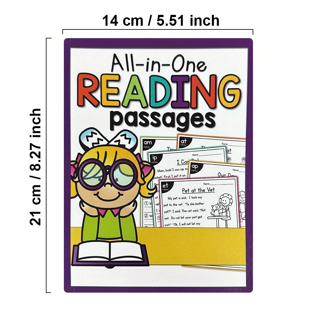 Reading Passages Workbook Comprehension Inferences & Drawing Conclusions Learn to Read for Primary School Teacher Teaching Aids