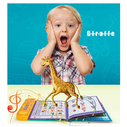 Touch & Learn Book: Kids' English Education with Reusable Pen