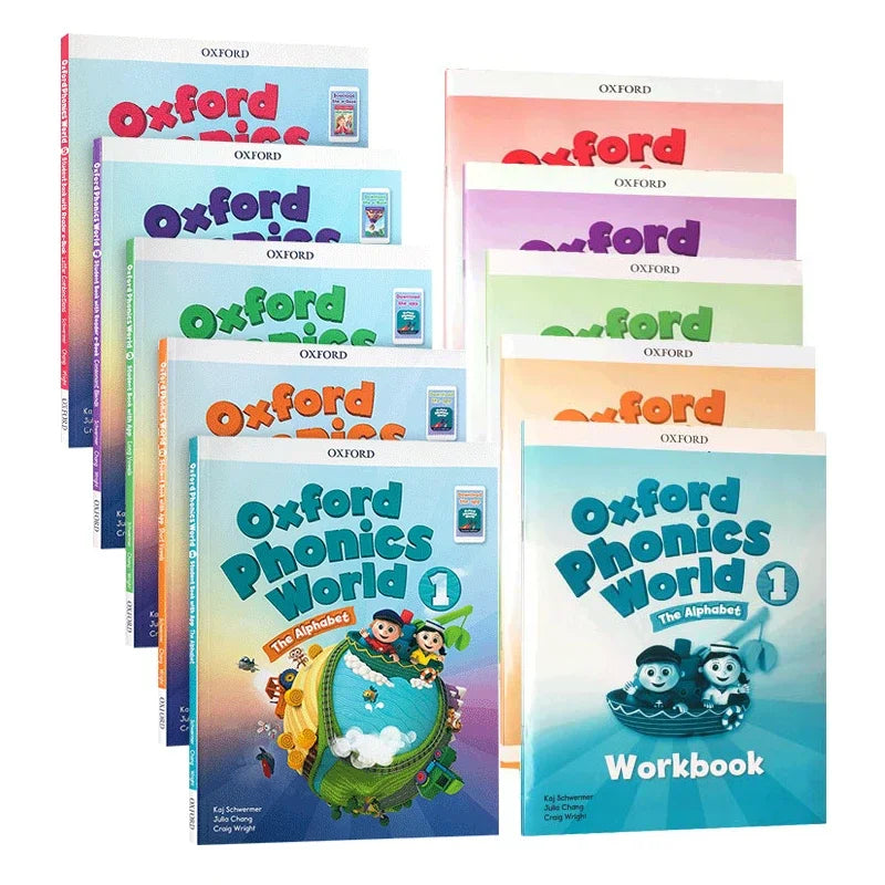 Oxford Phonics World Level 5: Complete Kit - 5 Books & 5 Workbooks