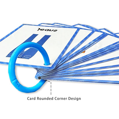 Montessori Kids English Words Learning Flashcards Early Educational Cards Classroom Supplies Kindergarten Teacher Teaching Aids