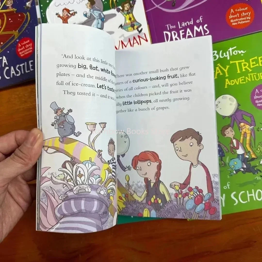 Enid Blyton A Faraway Tree Adventure Children's English Story Novel Fiction Kids Education Reading Gift Comic Picture 10Books