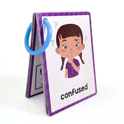 Montessori Kids English Words Learning Flashcards Early Educational Cards Classroom Supplies Kindergarten Teacher Teaching Aids