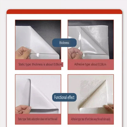 DIY Roll Paper Graffiti Scroll Whiteboard Wall Sticker Painting Drawing Early Educational Toys  No Damage to Wall Easy to Clean