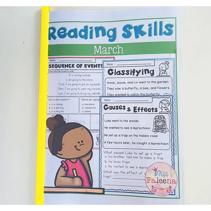 English Reading Practice for Kids: 10-Book Workbook Set