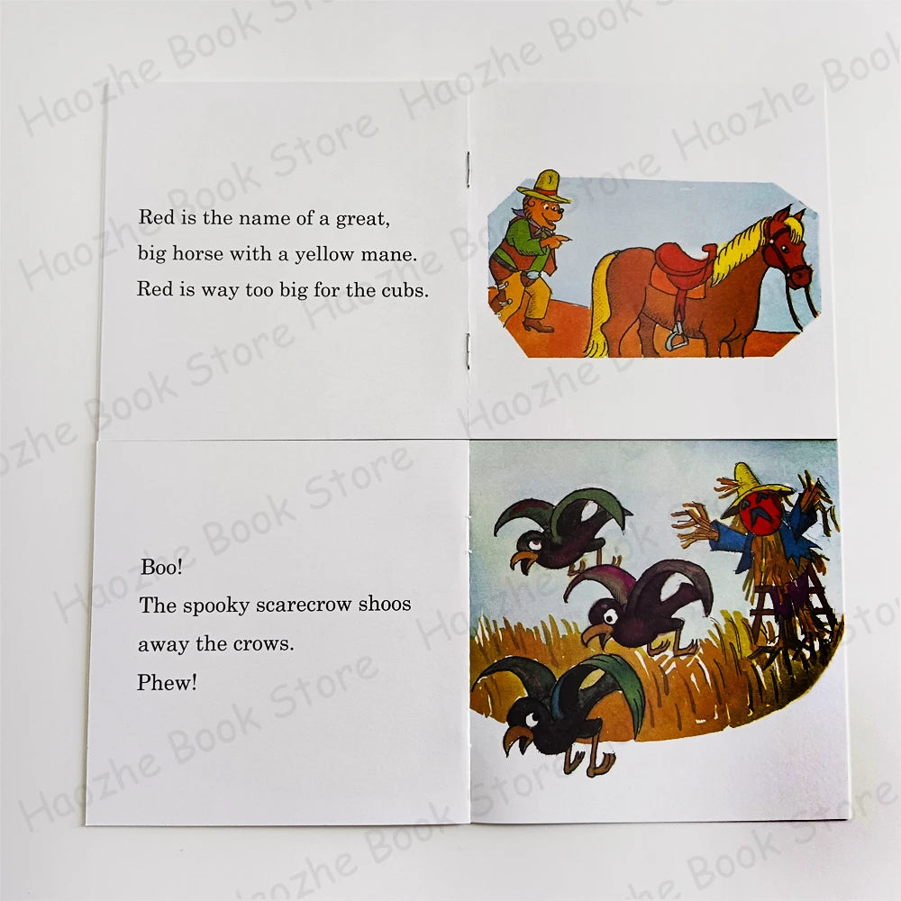 12 Books The Berenstain Beans I Can Read Phonics Short Vowel Long Vowel Learning Story Pocket Book Montessori Bedtime Reading