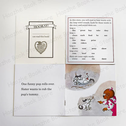 12 Books The Berenstain Beans I Can Read Phonics Short Vowel Long Vowel Learning Story Pocket Book Montessori Bedtime Reading