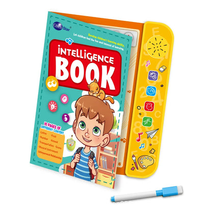 Touch & Learn Book: Kids' English Education with Reusable Pen