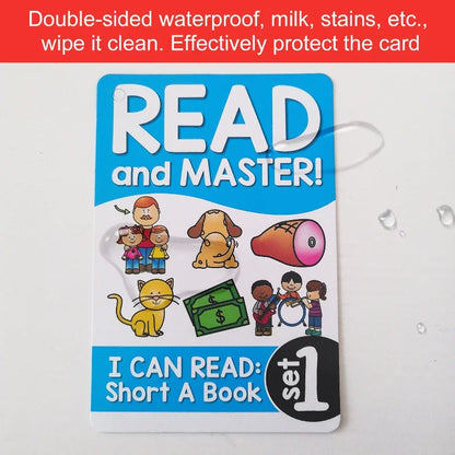 Montessori English Phonics Learning Cards Kindergarten Educational Toys for Children Teacher Teaching Aid Flashcards