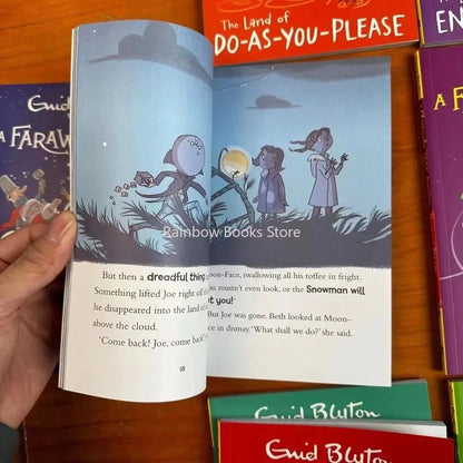 Enid Blyton A Faraway Tree Adventure Children's English Story Novel Fiction Kids Education Reading Gift Comic Picture 10Books