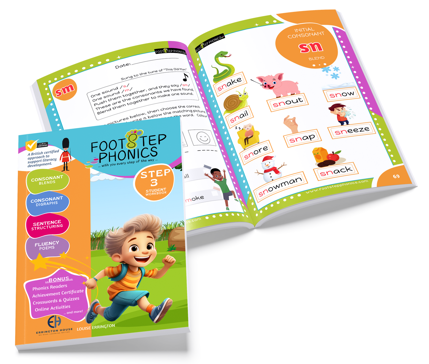 Footstep Phonics Step 3